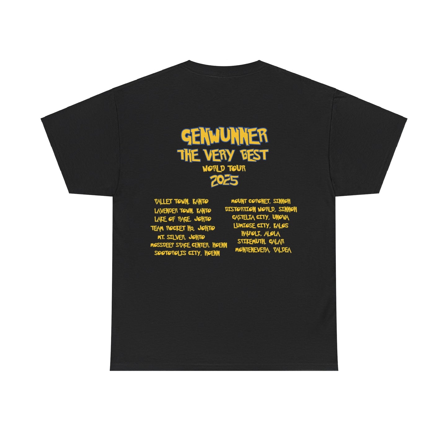 THE VERY BEST WORLD TOUR T-SHIRT
