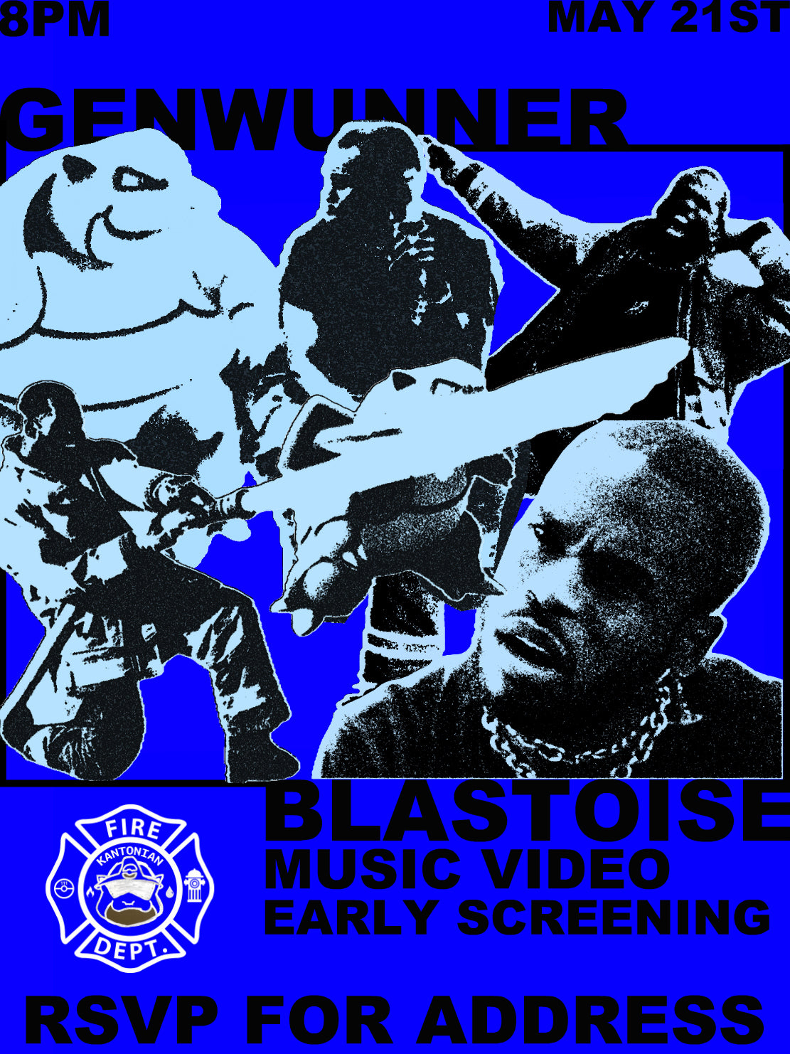 BIG MAN LA PREMIER Poster