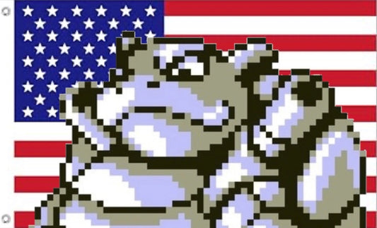 SIGNED BIG MAN FLAG-STOISE